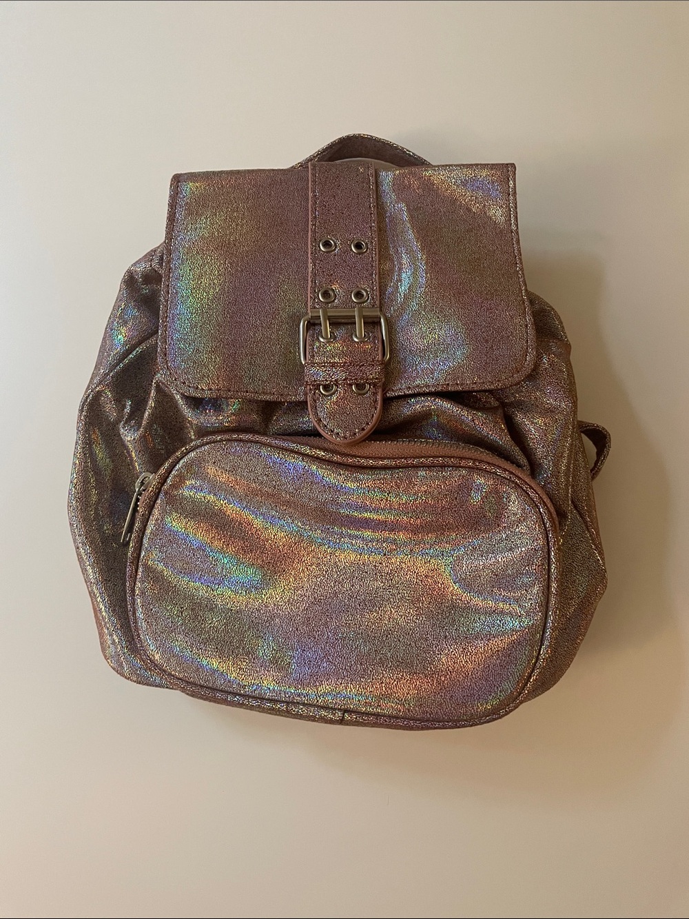Wild Fable Pink Shimmer Mini Backpack